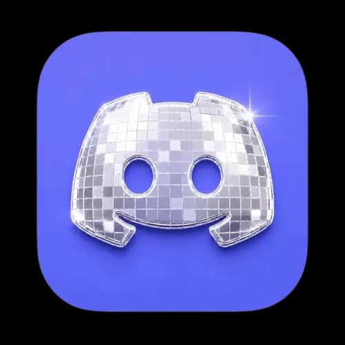 Discord logo transformed into a Spotify-style disco icon